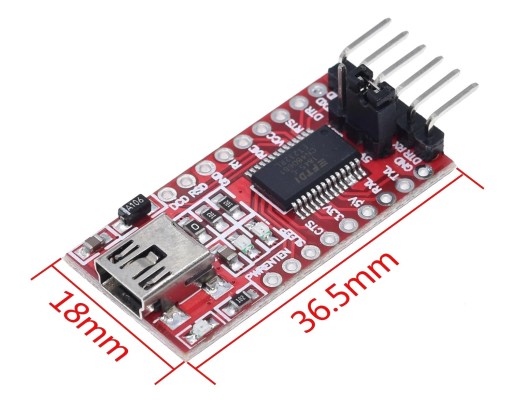 668 RS232 UART FT232RL USB - FTDI Arduin prevodník