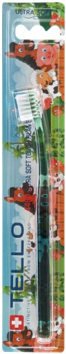 TELLO ULTRA SOFT KIDS 4480 ZUBNÁ KEFKA 6-12 rokov BLISTER 1 ks.