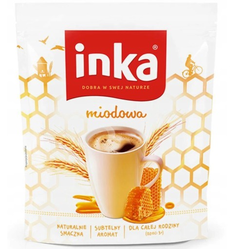 Cereálna káva Inka s medovou príchuťou 2x200g