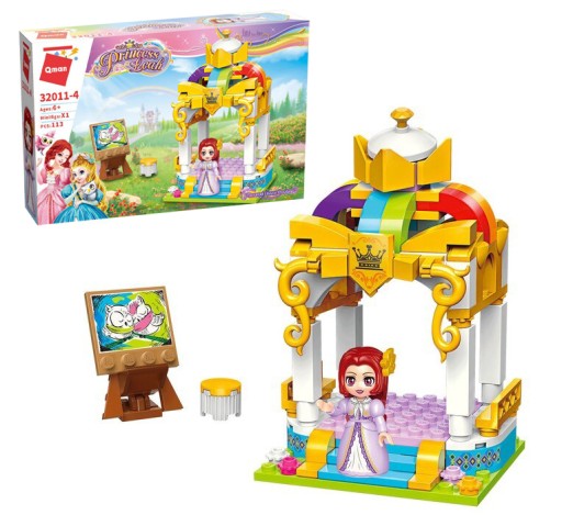 Qman 32011-4 PRINCEZNÁ LEAH Altánok s dúhovým zámkom