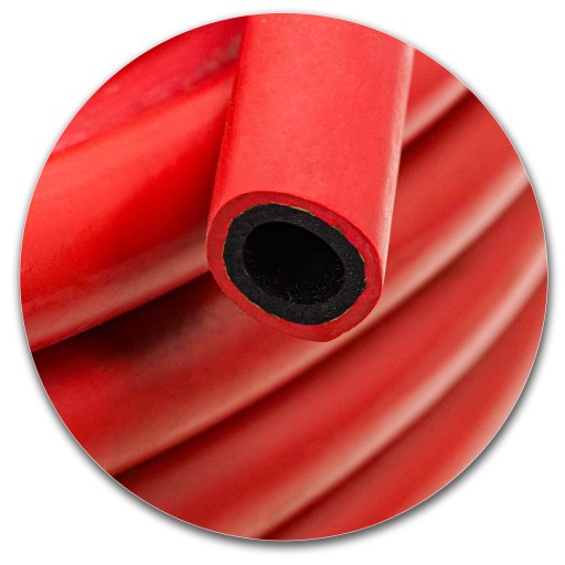 AKCETYLÉNOVÁ ZVÁRACIA PLYNOVÁ HADICA - 9 MM 1 meter