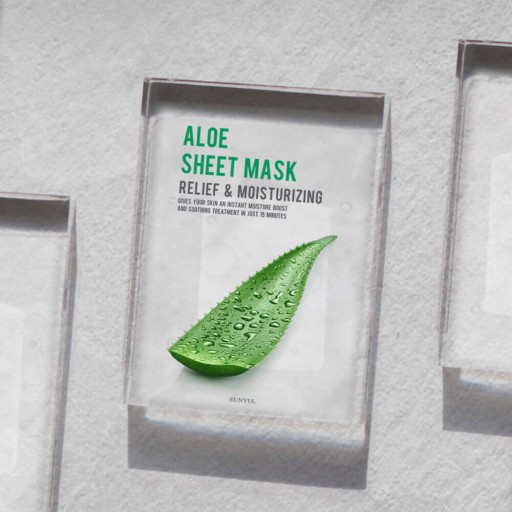 EUNYUL kórejská maska s aloe, 22 ml