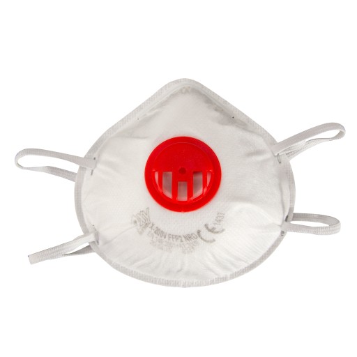 Protiprachové masky LAHTI PRO FFP2 s ventilom, 3 ks