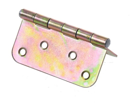 Pletený pánt 80 x 80mm konštrukcia, pozinkovaný zlato, 2 ks