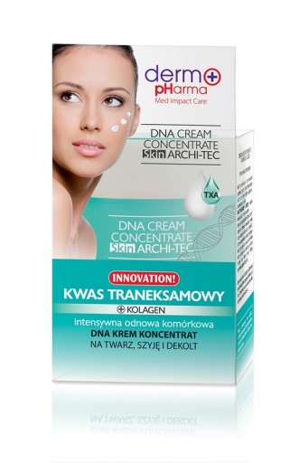 KRÉMOVÝ KONCENTRÁT NA AKNENTNÚ PLEŤ S KOLAGÉNOM A KYSELINAMI DERMO PHARMA