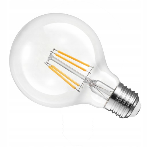 LED žiarovka E27 G80 Filament Edison Decorative 6W NW