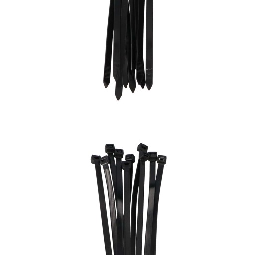 10x sťahovacie pásky Káblové pásky Zipsy 8,8 x 400 mm Silné UV sťahovacie pásky
