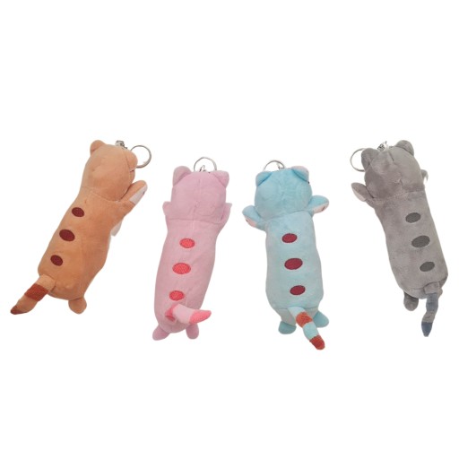 MASKOT KEYRING MASKOT DLHÁ MAČKA MAČIČKA 16CM farieb