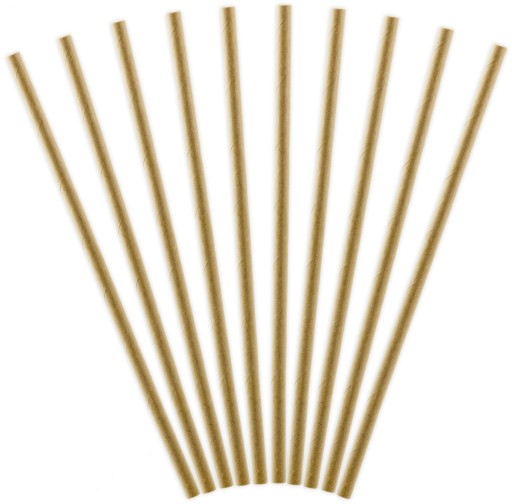 Kraft Paper Straws Party Birthday 10 kusov