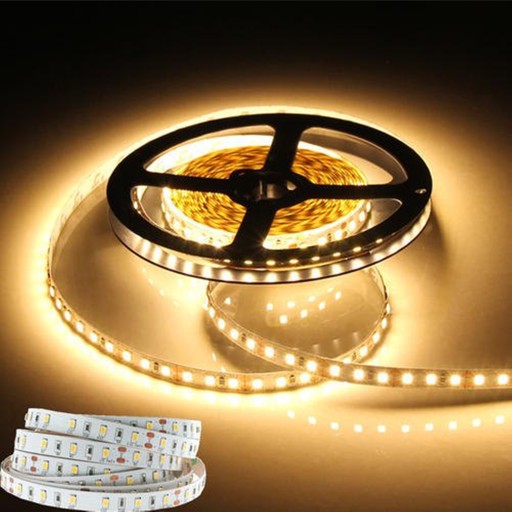 TEPLÝ BIELY LED PÁS 3500K IP65 28W VODEODOLNÝ DEKORATÍVNY 5 METROV