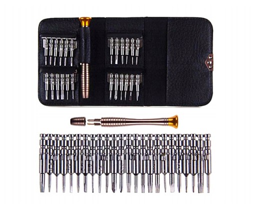 V 1 SADA PRESNÝCH MAGNETICKÝCH SKRUTKOVAČOV TORX 25