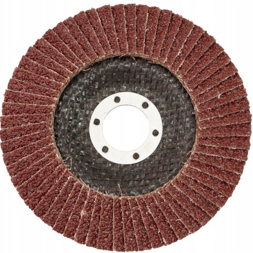 Konvexný lamelový a kotúčový brúsny kotúč Korkat I N41b 125x22,2mm 120