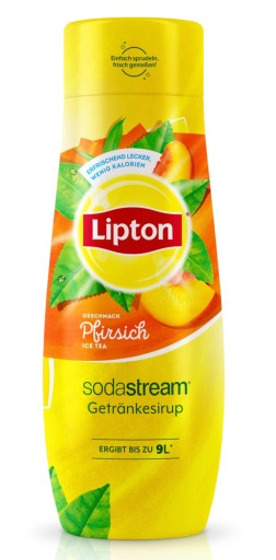 SODASTREAM LIPTON ĽADOVÝ ČAJ BROSKYŇOVÝ SIRUPOVÝ KONCENTRÁT 440 ml