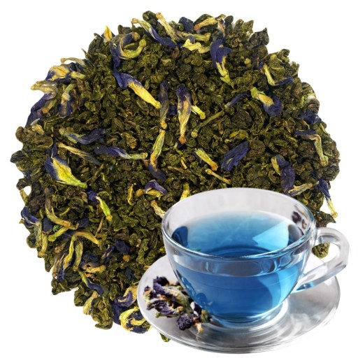 OOLONG BLUE čaj 100g modrý klitoria BUTTERFLY