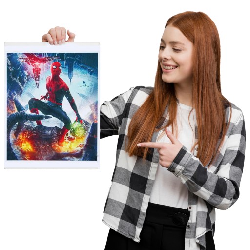 DIAMANTOVÁ VÝŠIVKA Diamantová maľba Spiderman Diamantová mozaika 5D DETI