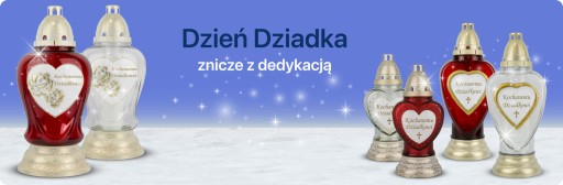 Veľká sviečka s venovaním milovanému dedkovi 31 cm Červená DP434 s vložkou