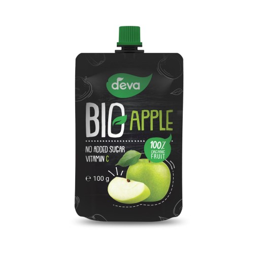 DEVA Bio jablková ovocná pena, 6x100g