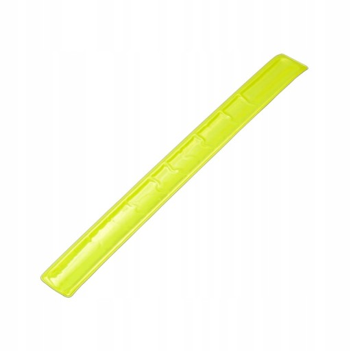 Reflexný náramok so sponou 35cm ŽLTÝ HIT