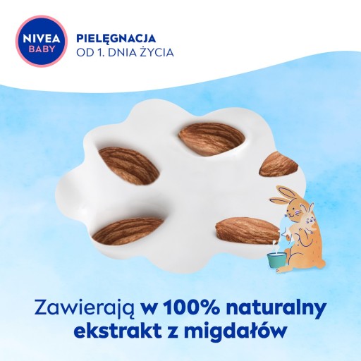 NIVEA Baby biologicky odbúrateľné vlhčené obrúsky 99% Pure Water 57 ks