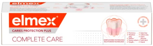 ELMEX COMPLETE CARE zubná pasta proti zubnému kazu 75 ml