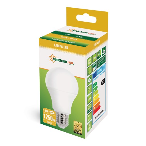 E27 LED žiarovka 13W 1250lm 4000K neutr