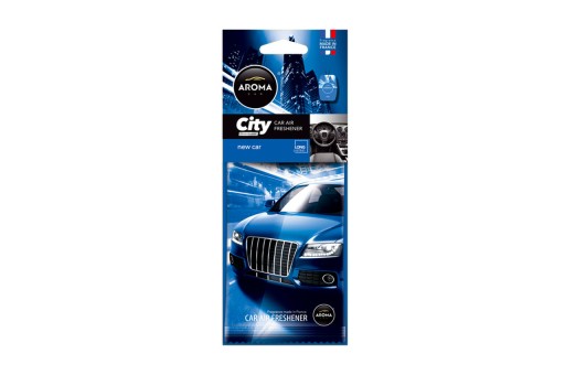 VÔŇA DO AUTA AROMA AUTOCELULÓZOVÁ CITY CARD NOVINKA OSVIEŽOVAČ AUTA