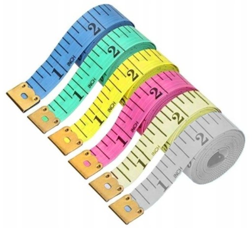 KRAJČÍRSKY CENTIMETROVÝ METER 150CM ODOLNÝ VIAC FARBE