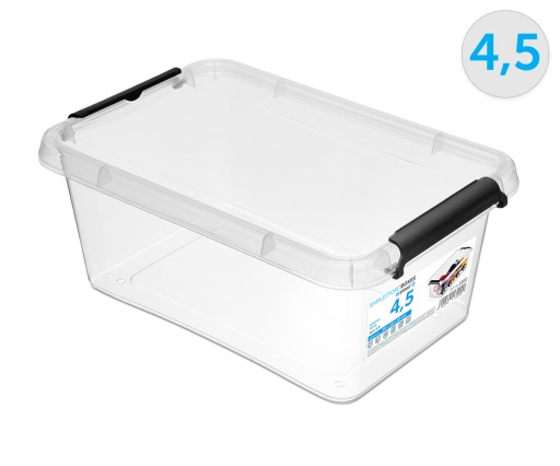 Plastová nádoba 4,5L box s vekom SimpleStore 29x20x12cm