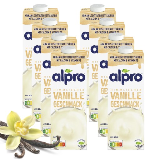 ALPRO VANILKA - VEGÁNSKY SÓJOVÝ NÁPOJ S VANILKOVOU PRÍCHUŤOU 1 - LAHODNÉ