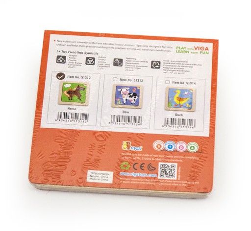 Viga 51312 Puzzle na podložke - Kôň