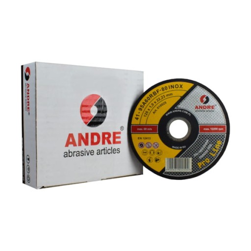 ANDRE REZNÉ DISKY 125x1,0x22,2 INOX 1 ks