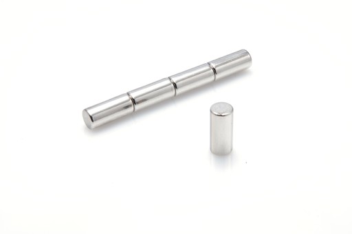 Cylindrický neodymový magnet MW 6,4x14 N38