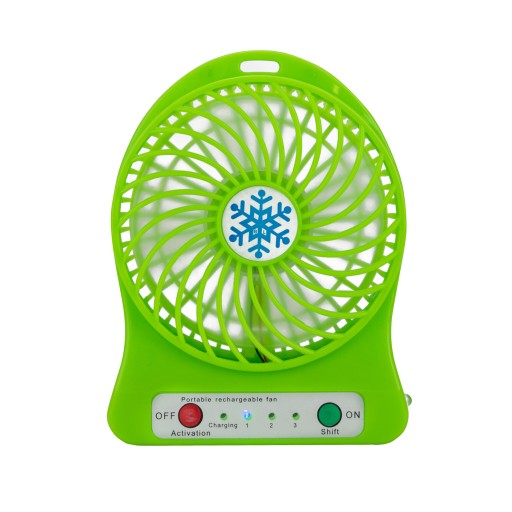 Mini ventilátor domáci stolný ventilátor USB 14 cm stojaci
