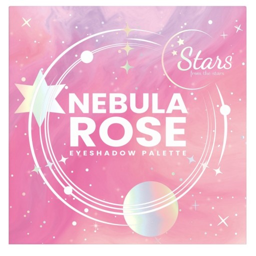 STARS FROM THE STARS Paletka očných tieňov Nebula Rose 10,8g