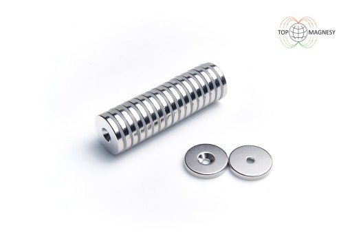 Magnet na hruď. MP 20x(7,5x3,5)x3 N38 5 ks.