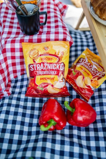 Strážnické Bramburky České paprikové zemiakové lupienky 60g