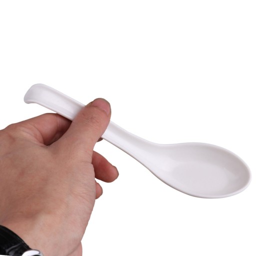 Porcelánová zelená polievková lyžica Celadon 14cm