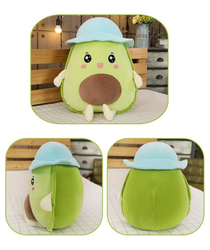 PLYŠOVÝ HRAČKA AVOKÁDO MASKOT VANKÚŠOK 30cm