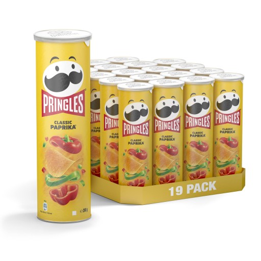 Pringles Classic Paprika Paprika Paprika s príchuťou papriky 165g
