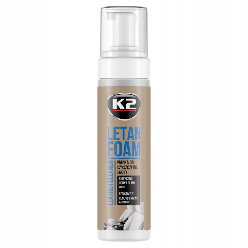 K2 LETAN FOAM 200ml - Pena na čistenie kože