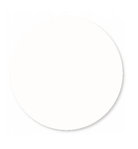 Samolepiaca čiapočka 40mm biela F501 6ks