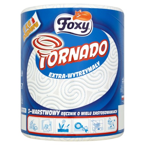 FOXY TORNADO KUCHYŇSKÁ PAPIEROVÁ UTERÁK MEGA SILNÁ