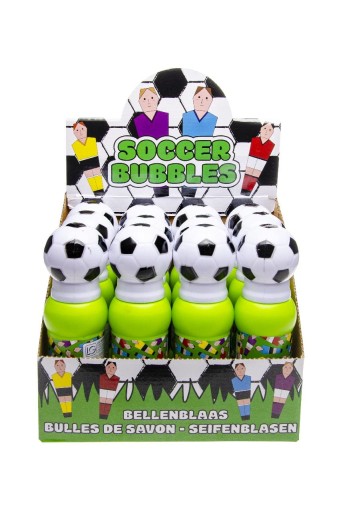 Futbalové mydlové bubliny 240 ml na fúkanie