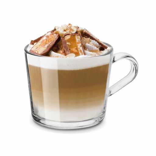 Sklenený hrnček SUE dezertný pohár na kávu 450 ml