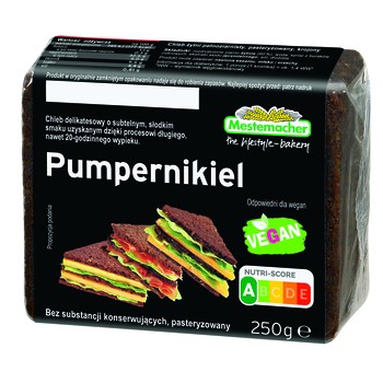 MESTEMACHER PUMPERNICKEL RAŽNÝ CHLIEB 250G ..