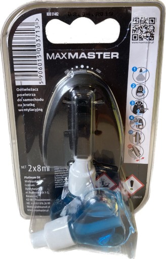 Maxmaster károvaný osviežovač vzduchu do auta New Car