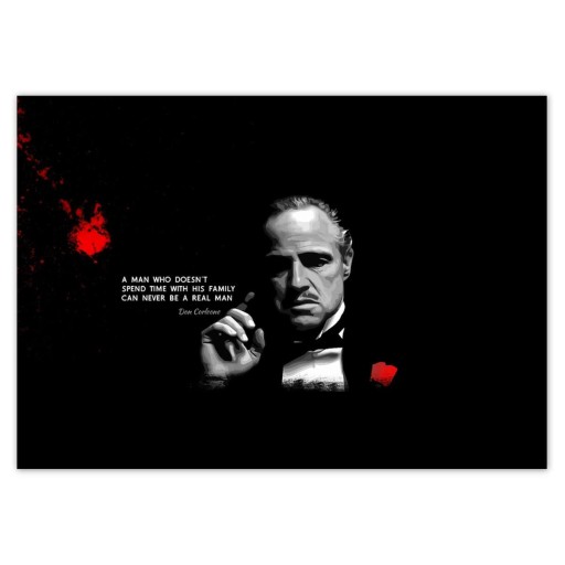 Samolepky A5 LEVEL The Godfather Citát