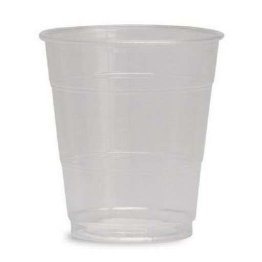 Priehľadné plastové poháre 355ml / 10ks.
