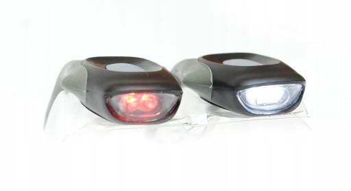 PREDNÉ ZADNÉ LED BICYKLE SVETLO Silné svetlo