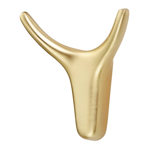 Vešiak na nábytok BULL'S HEAD *BRUSED GOLD*